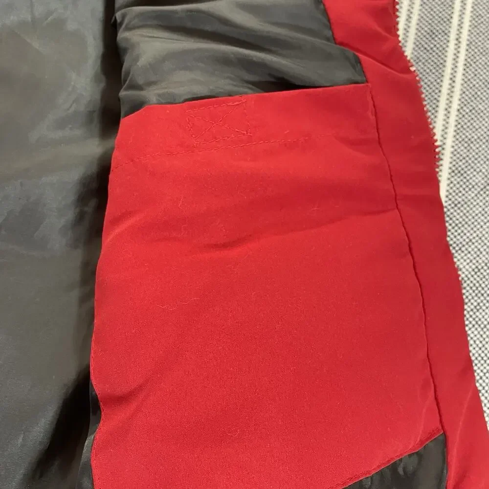 Field & Stream Puffer Vest Men's Large Red Insulated Quilted